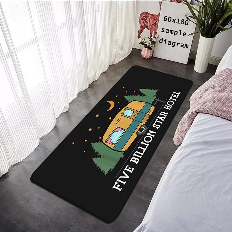 Hallway Entrance Cartpet Camping Camper Rugs Foot Carpets Doormat Floor Mats Non-slip Mat Home Kitchen Room Inside Decoration