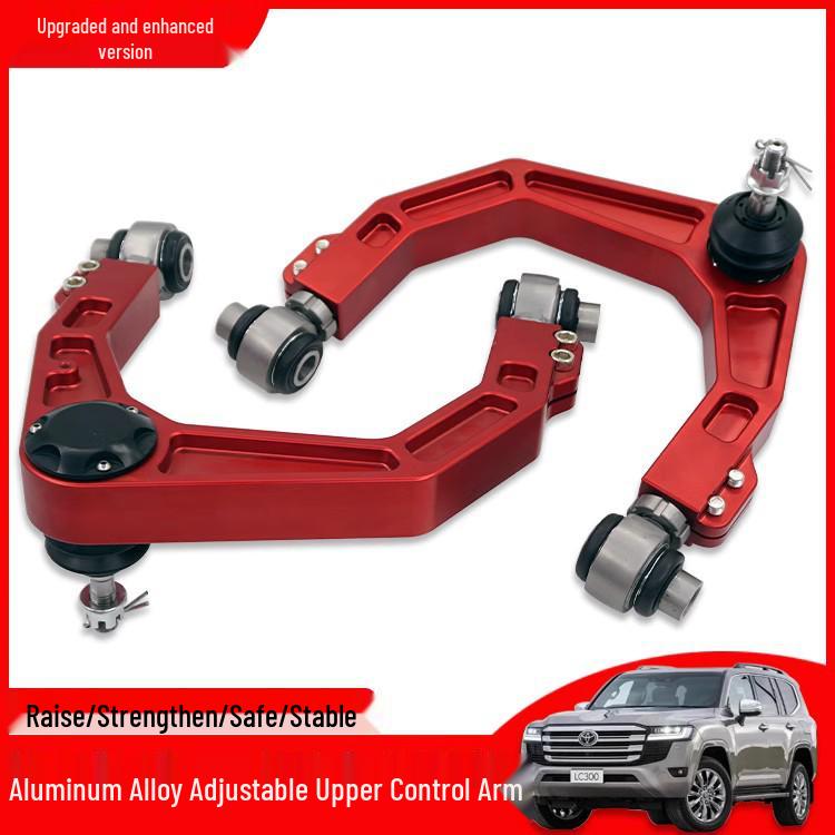Forged Aluminum Adjustable Upper Control Arms for Land Cruiser LC300 Off-Road Modification