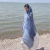 Mary Exquisite Niche Solid Color Shawl Dunhuang Grassland Sunshade Cotton and Linen Desert Grassland Bandana Shawl