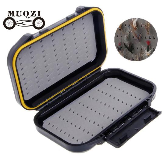 

Портативный чехол для рыболовных приманок Водонепроницаемый ящик для хранения мух Контейнер