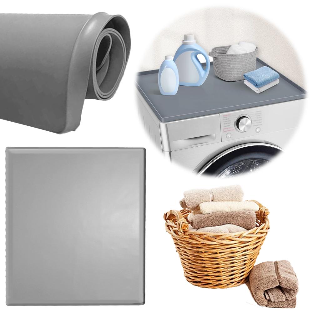 Dryer Top Protector Mat Non-Slip Silicone Mat for Washer and Dryer Top Scratch Resistant Heat Resistant for Home Kitchen Laundry