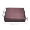 Bassoon Cane Case Velvet-Lined Storage Hinged for Bassoonists,