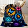 1pc Butterfly Signs blanket Soft and Warm for Sofa Office Camping Travel Livingroom Great Gift for Friends and Family Comfortable