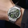Luxury Men Business Watches Fashion Date Calendar Quartz Watch Reloj Hombre