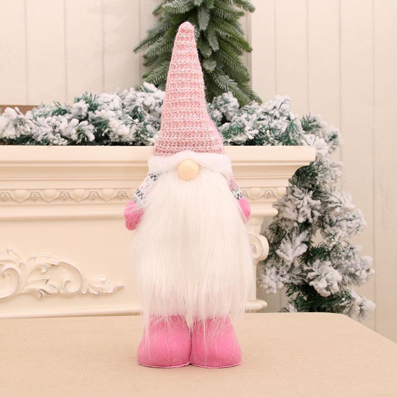 Nordic Retractable Santa Claus Faceless Doll - Christmas Gift for Kids