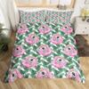 Kids Cute Koala Duvet Cover Microfiber Girls Cartoon Animal Bedding Set Twin King Australia Wild Animals Floral Comforter Cover
