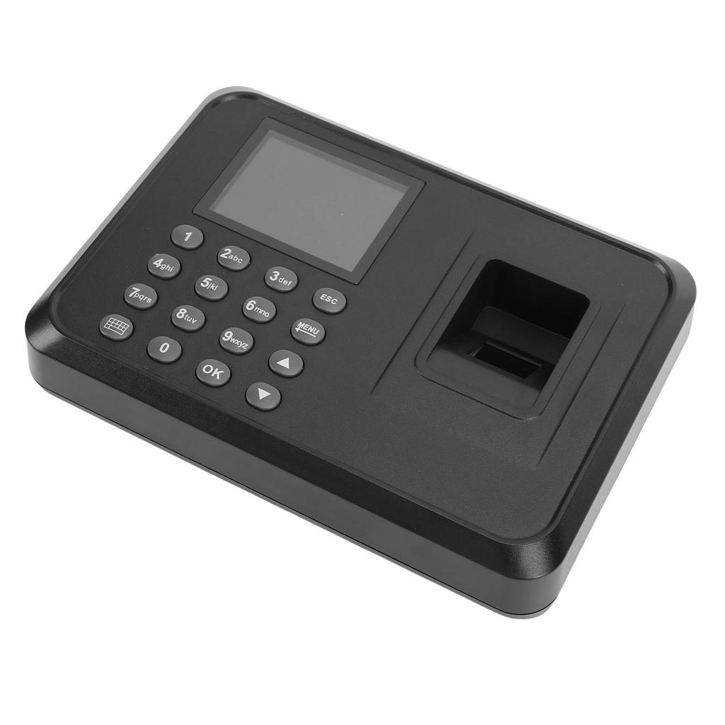 Employees Time Clock 2 In 1 Fingerprint Password In Out Machine Attendance Punch Recorder Tracker for Small Business US