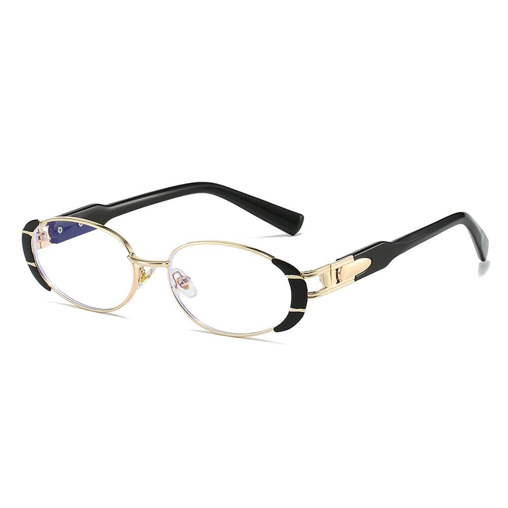 Retro Vintage Oval Sunglasses Women Men Steampunk Metal Frame UV400 Eyewear Outdoor Driving Sun Glasses
