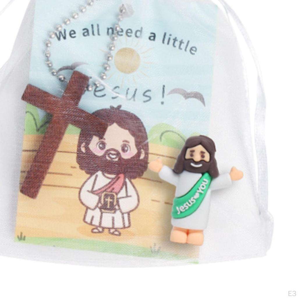 Jesus Figurines for Pocket Play, Religious Statues Easter And Sunday School