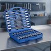 Socket and Set Hard-Shell Portable Tool Case Clamshell for Car Repair
