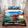 Epic Adventure Awaits Bedding Set Personalized Washable Custom 3Pcs Duvet Cover Pillowcases Soft Microfiber Home Bedroom Gift