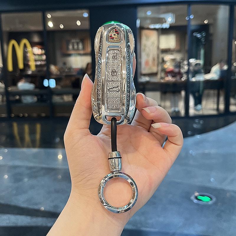 Univerzální pouzdro na klíče Porsche pro Macan, 718, Cayenne, Panamera, 911, Taycan - Unisex design