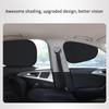 4PCS No Residue Car Side Window Sun Visors Electrostatic UV Blocking Sunshade Curtains for Driving