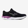 Mizuno Wave Revolt 3 Running Thick Navy X White X Purple 2E Shoes, Jogging, Marathon, Training, Sports, Lightweight, Resilient, Sole, Women's, Pink,