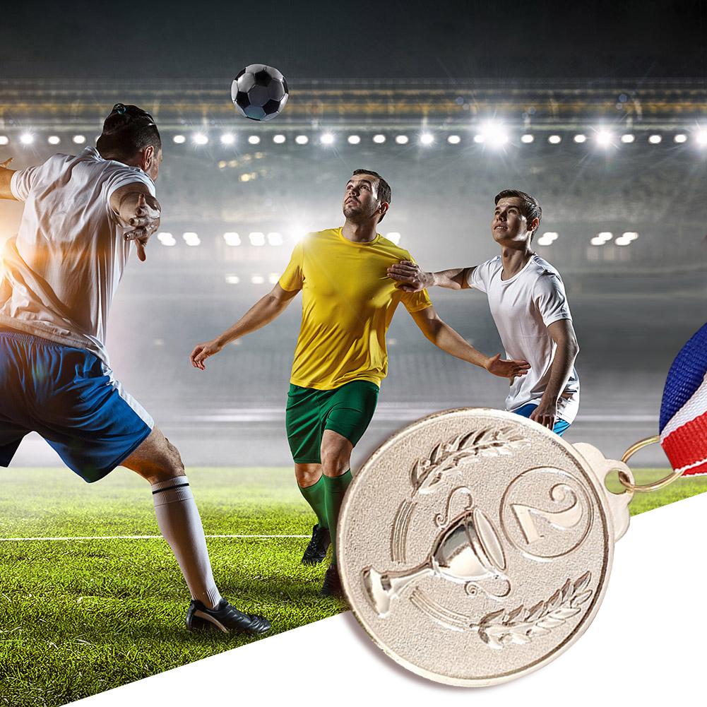 Gold Silver Bronze Prizes Award Round Winner Award Medals Trophy Children Sports Game Prize Awards Outdoor Games Souvenir Gifts