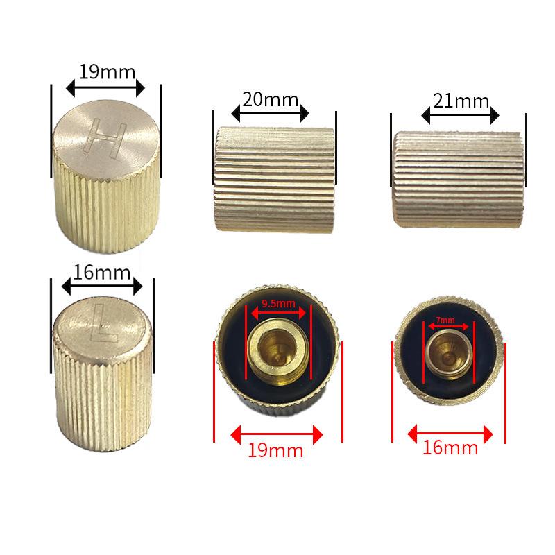 Leakproof Ac Low Pressure Cap Auto Ac System Conditioner Refrigerant Dust Cover Auto High Low Pressure Caps