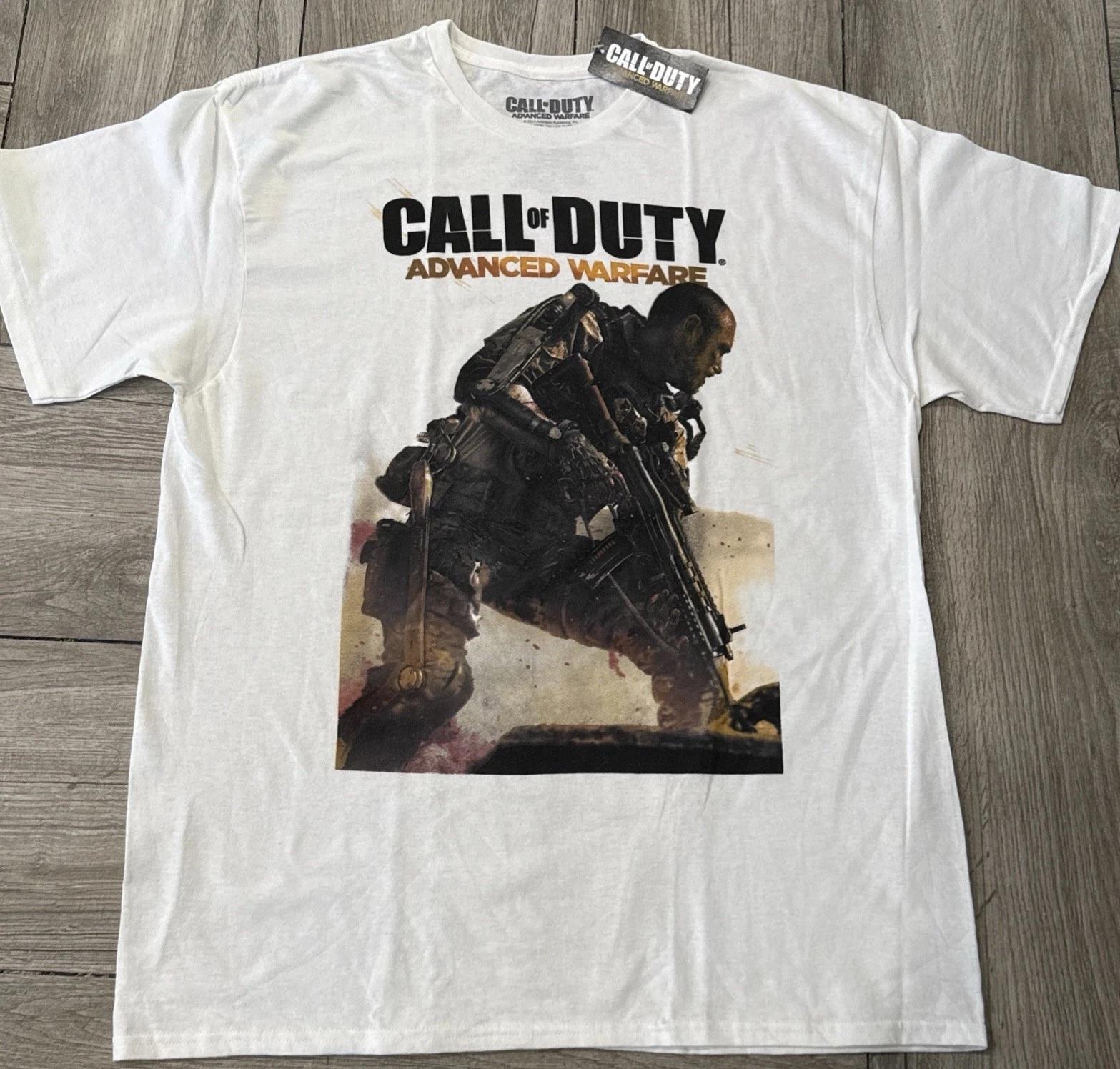 2014 Call of Duty Advanced Warfare Official Licensed Activision T-Shirt Size XL L
