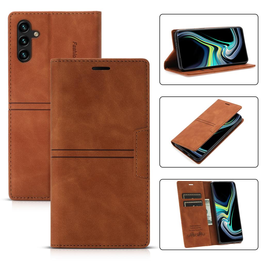 For Samsung Galaxy A37 5G Wallet Case Magnetic Closing Leather Phone Cover