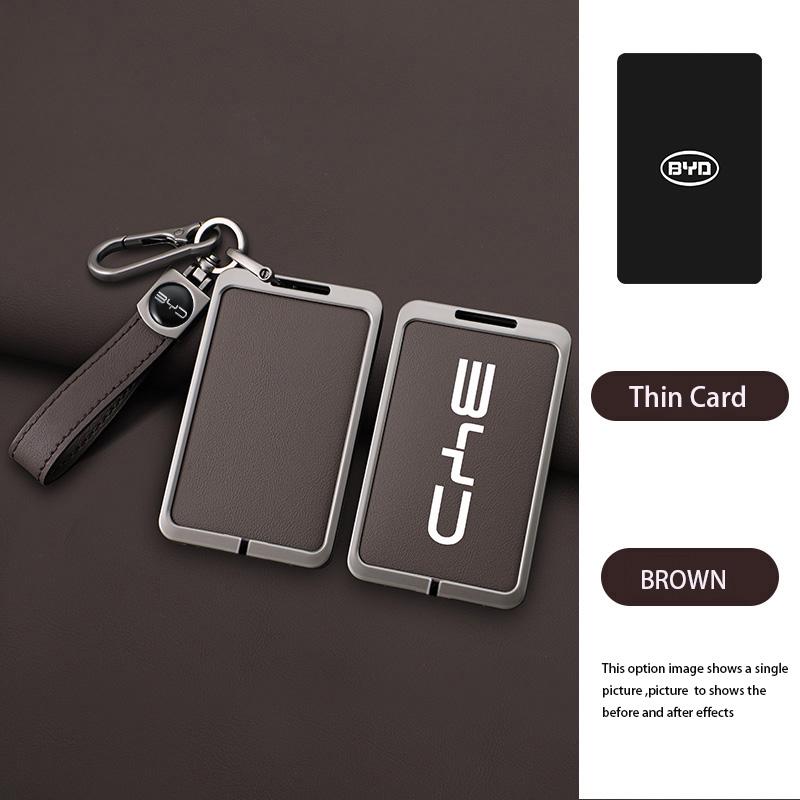 

For BYD Tang DM Han EV Song PRO Qin PLUS DMI Keychain New Car NFC Card Remote Key Cover Fob Case Protector Holder Shell