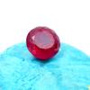 Natural Red Ruby 6.15 Carat Round Cut CERTIFIED Loose Gemstone AR-3359-SA