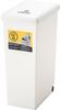 Azumaya-kk Trash Can with Lid, White, W24 X D37 X H53cm, LFS-762WH