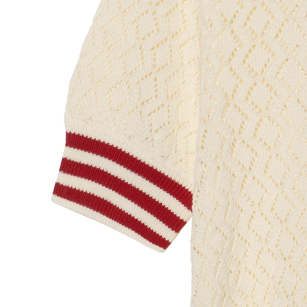Gucci X Adidas Originals SS22 Polo Shirt Unisex White 693832-XKCDM-9133