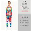 Costume da Clown per Bambini di Halloween Costume da Palco Maschera di Carnevale per Bambini Clown Stampato