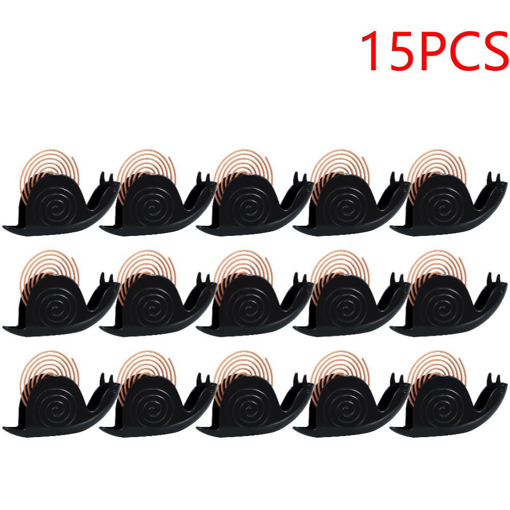 4-20PCS Snail Shape Incense Holder Fireproof Mosquito Coil Burner Household Mosquito Coil Holder for Home Bedroom Decoration