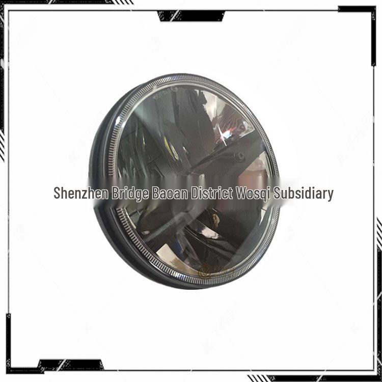 7-Inch LED Wrangler Headlight Assembly - 30W for Modified Harley