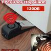 120 Db Wireless Door Stop Stopper Alarm Block Blocking System Anti-Theft Burglar Stop System Security Home Wedge Shaped