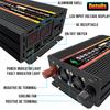 10000W/12000W Power Converter Pure Sine Wave Vehicle Smart Inverter LCD Display Digital Power Inverter DC 12V To AC 220V for RV