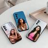 S-Selena G-Gomez Phone Case Black Silicone Soft For Samsung S25,S24,S21,S22,S23,S30,Ultra,S20,Plus,Fe,Lite