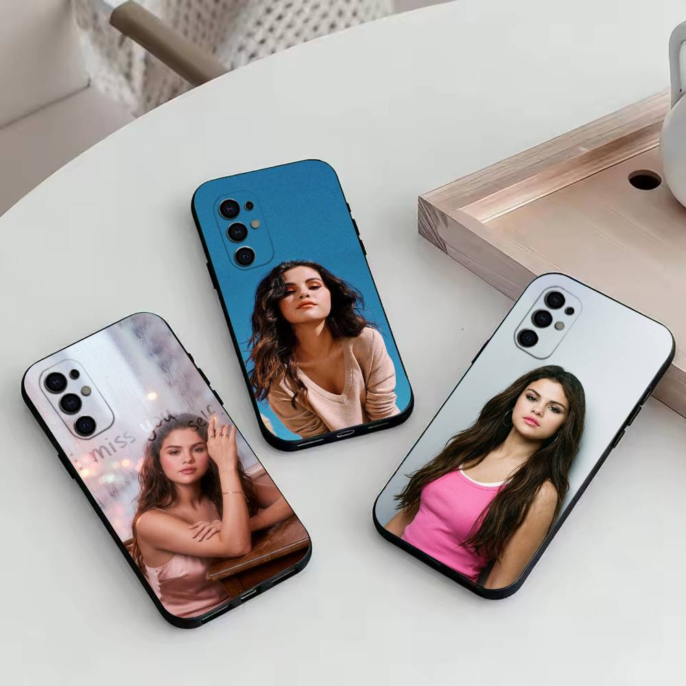 S-Selena G-Gomez Phone Case Black Silicone Soft For Samsung S25,S24,S21,S22,S23,S30,Ultra,S20,Plus,Fe,Lite