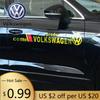 Pentru VOLKSWAGEN VW Autocolante reflectorizante cu laser pentru parbriz auto Decaluri pentru caroseria auto pentru Volkswagen Passat Tiguan Bora Jetta CC Beetle Sc