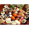 Delicious Sushi Catering Decorative Wall Art: Kraft Paper Framed Mural