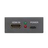 Convertidor de HDMI a SDI, HDMI a SDI Dos Salidas SDI Incrustador de Audio Soporte HDMI 1.3, Detección Automática de Formato 3G/HD-SDI Extensor