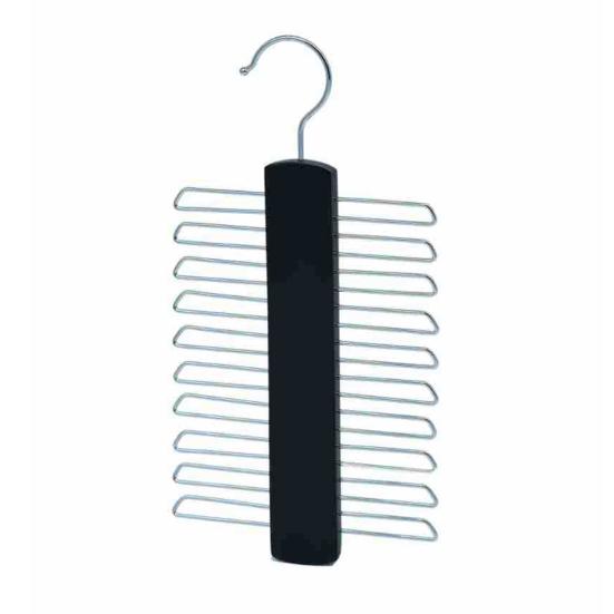 Scarf Hanging Display Stand Wooden Multi Tiers Stable Great Load Bearing Smooth Closet Necktie Stockings Organizer Dress Shop Belt Hanger