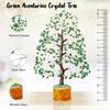 Green Aventurine Gemstone Tree Feng Shui Figurine Money Bonsai Chakra Balancing Good Luck Reiki Healing Crystals Decoration