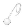 5X Magnifier Monocle Lens Necklace Magnifying Glass Loupe (Gold)