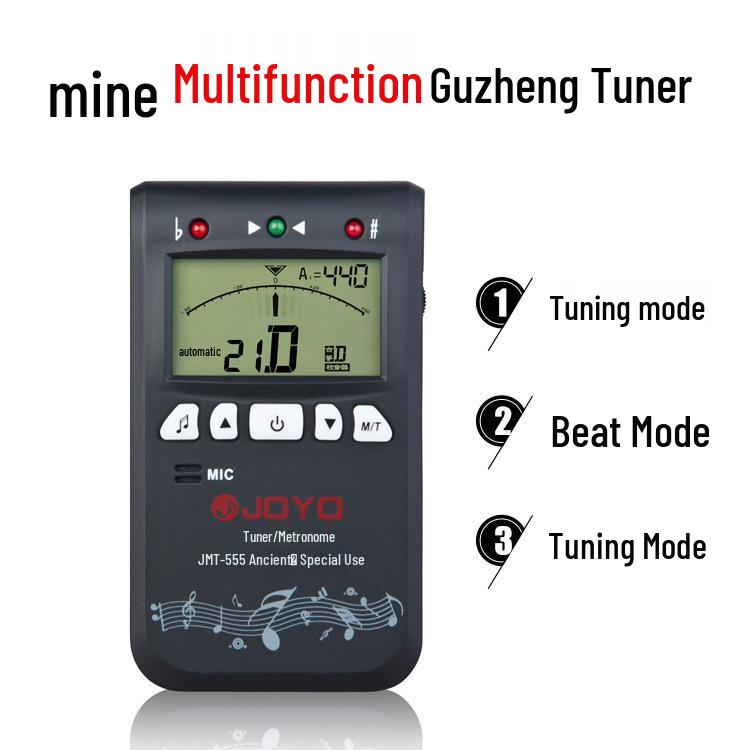 

Zhuo Le JOYO JMT-555 Guzheng Tuner & Metronome 3-in-1 Calibrator Model 555