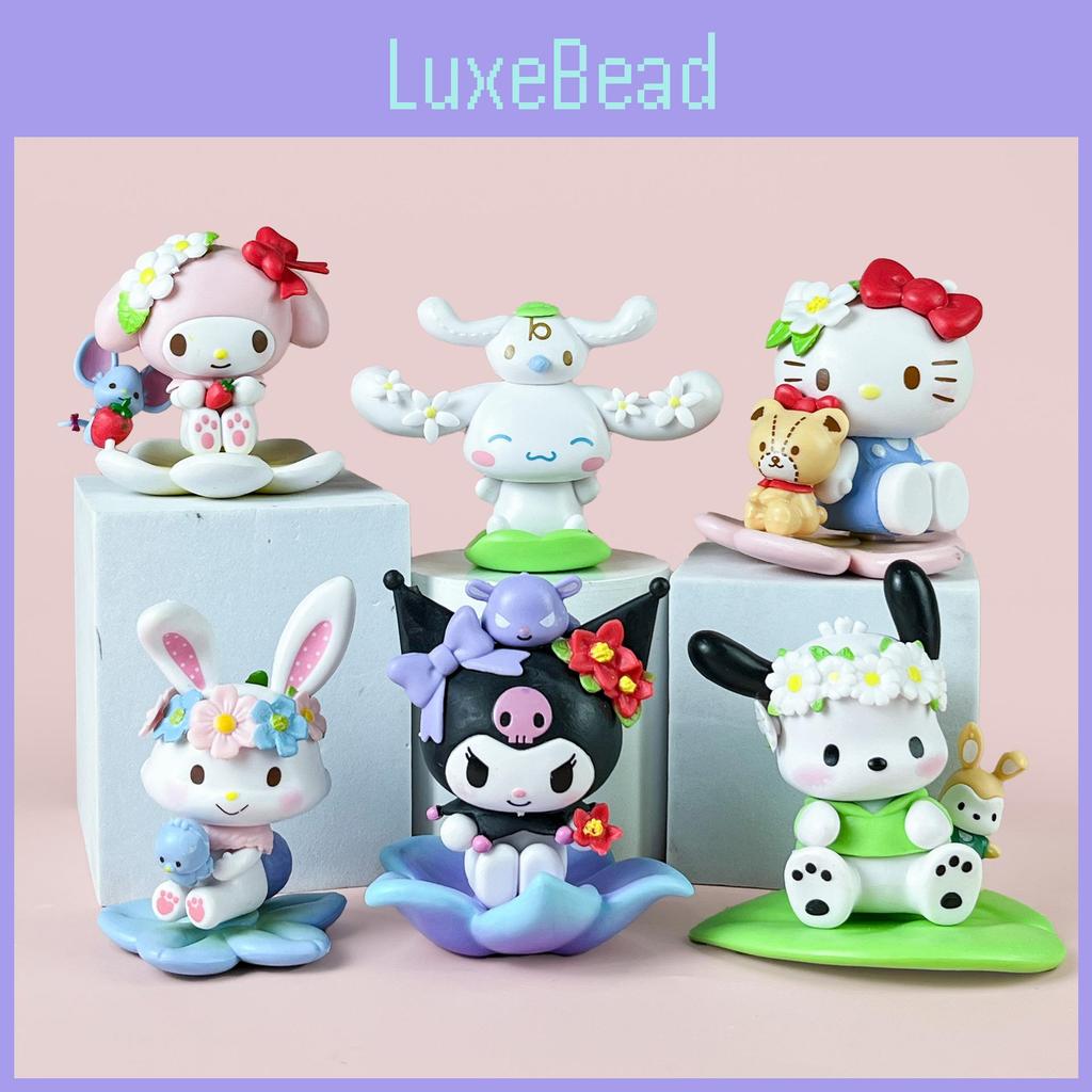 Melody Flower My Series Collectible Pvc Figurines For Gift Decor And