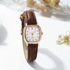 Fashion Small Dial Women Quartz Watch Ladies Simple Leather Band Wristwatches