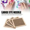 4pcs Hollow Design Needlepoint Board Set Wooden Embroidery Stitch Board  For Crafters