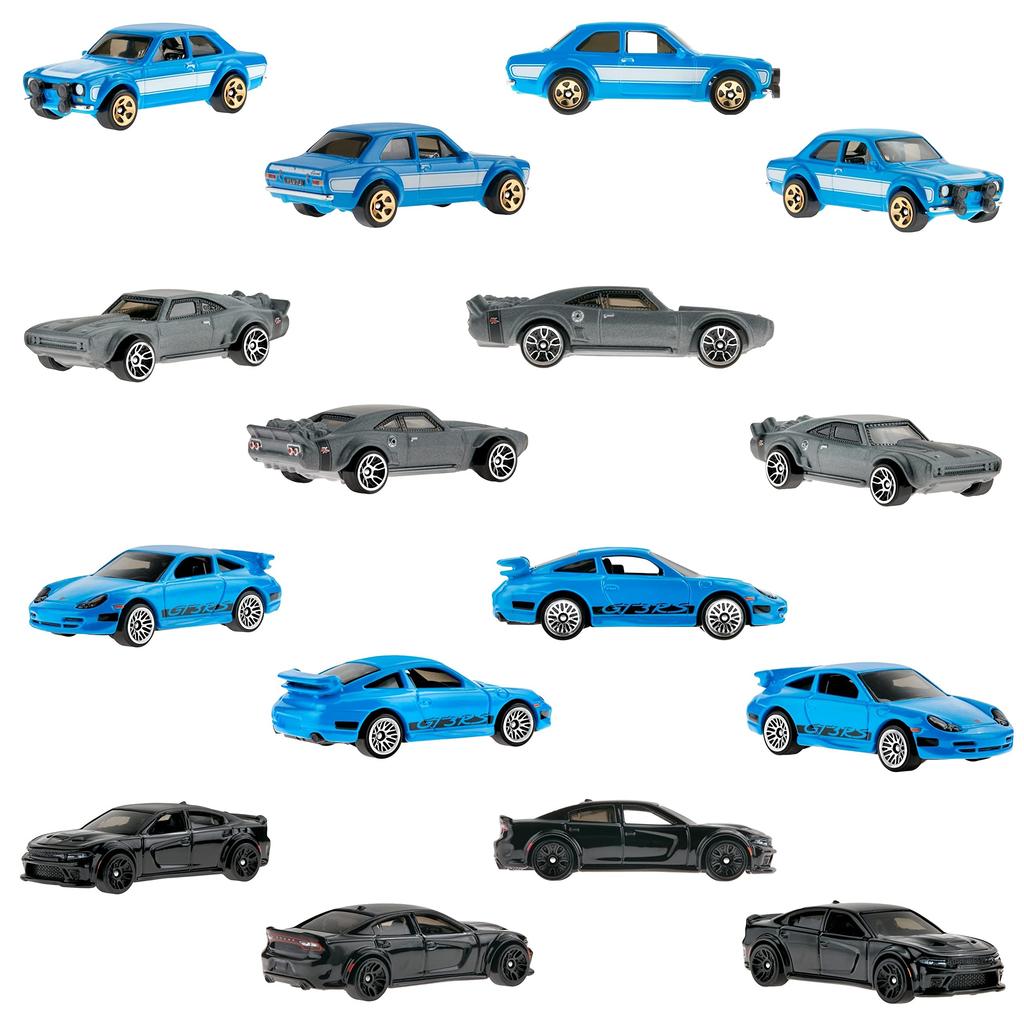 Hot Wheels Pack Velozes e Furiosos HNT21 com 10 Carros & [A partir de 3 anos]