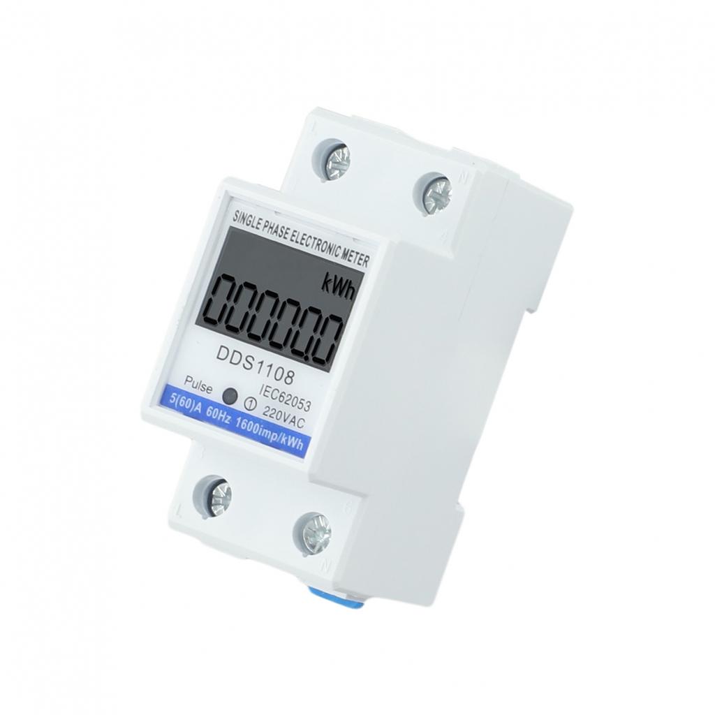 60A Energy Meter AC Cables Easy To Install Efficient