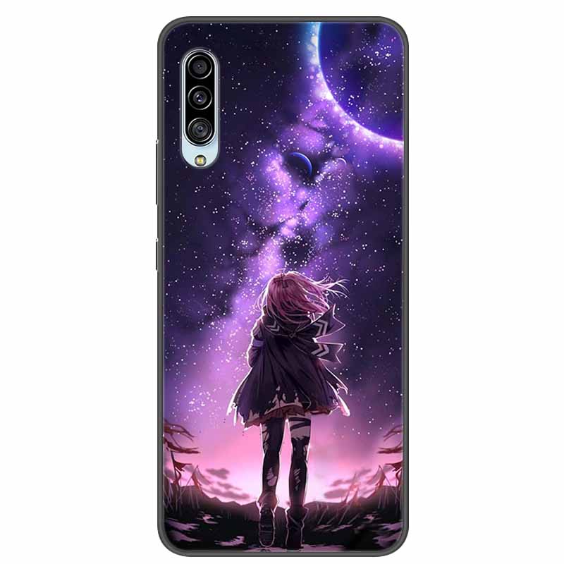 For Samsung Galaxy A90 5G Case Fashion Soft TPU Silicone Black Back Cases For Samsung A90 Phone Cover 6.7" Coque Galaxy A90 Para