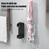 Wall-Mounted Storage Rack Easy Access Design Adjustable Size Punching Free Storage Shelf Bathroom Bedroom Organizer