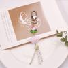Fashionable Decorative Bead Pendant Chain Portable Fan Pendant Phone Accessory Fringe Phone Chain Hangings Decorations