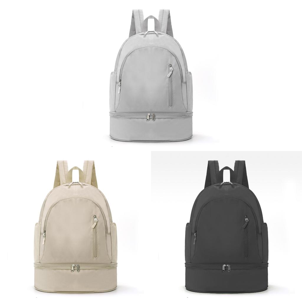 Oxford Fabric Unisex Casual Backpack With Waterresistant Technology For Travel And Daily Use