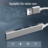 Aluminum Alloy Gray Hub for Computers & Automotive System 4Port USB3.0 Universal